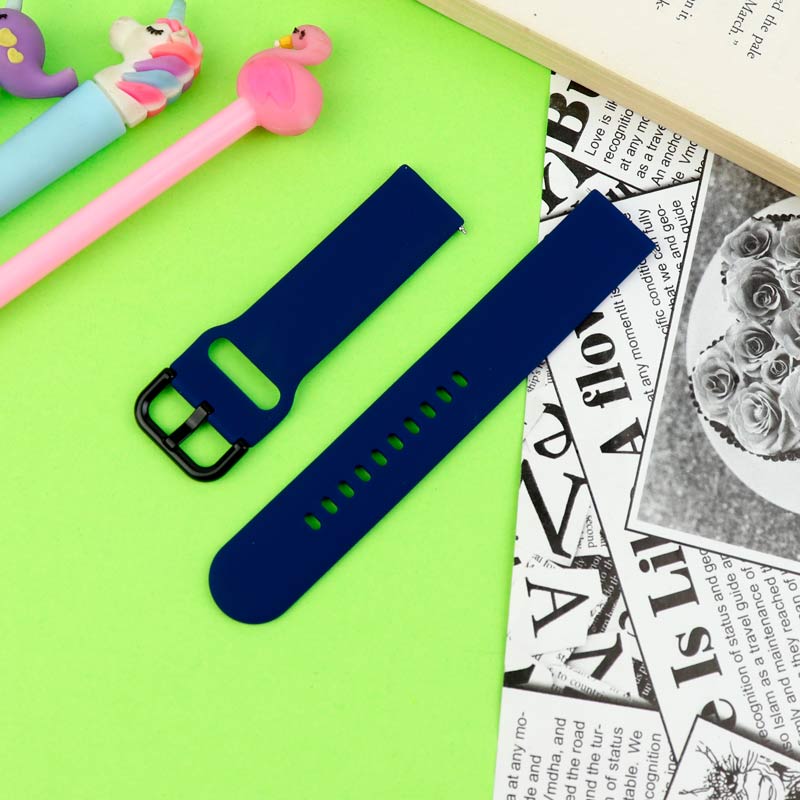 بند ساعت هوشمند سیلیکونی سگکی 20mm