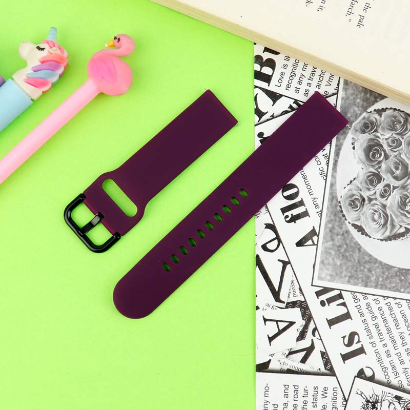 بند ساعت هوشمند سیلیکونی سگکی 20mm