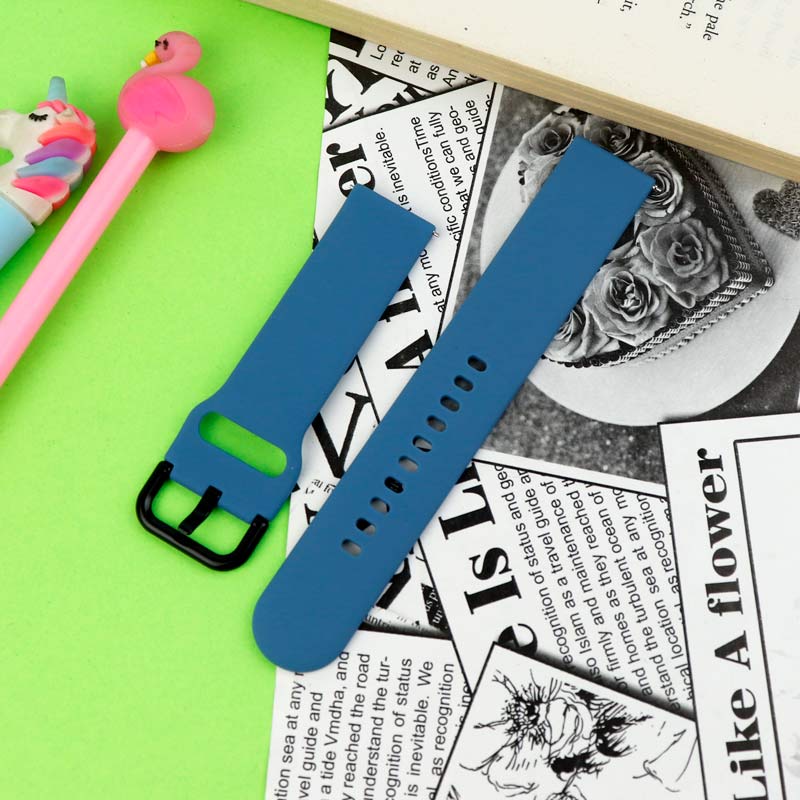بند ساعت هوشمند سیلیکونی سگکی 20mm