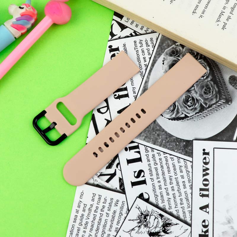 بند ساعت هوشمند سیلیکونی سگکی 20mm