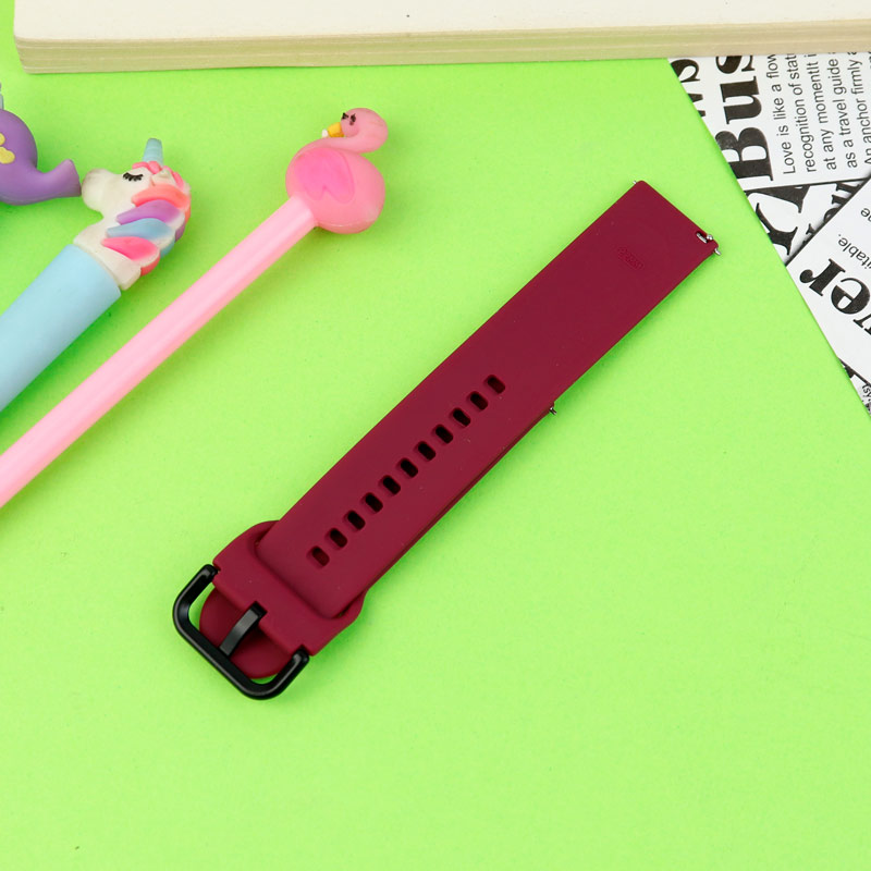 بند ساعت هوشمند سیلیکونی سگکی 22mm