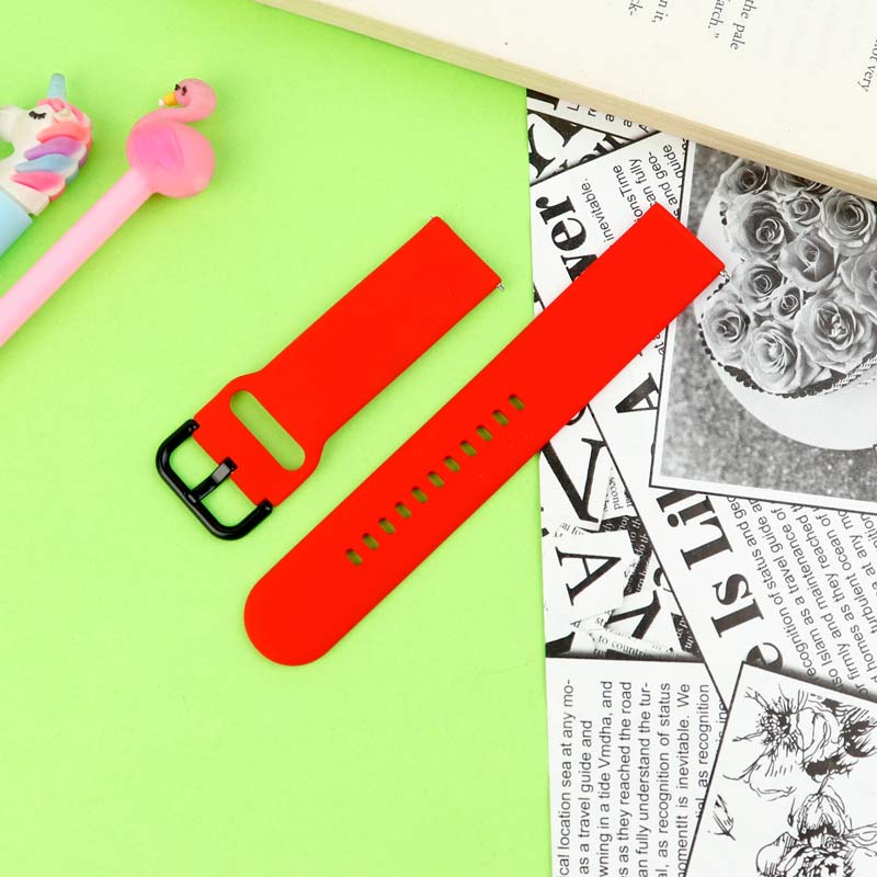 بند ساعت هوشمند سیلیکونی سگکی 22mm