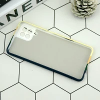 قاب محافظ لنزدار سیلیکونی رنگین کمانی Highcopy سامسونگ A22 4G