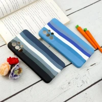 قاب محافظ لنزدار سیلیکونی رنگین کمانی Highcopy سامسونگ Samsung Galaxy A33 5G