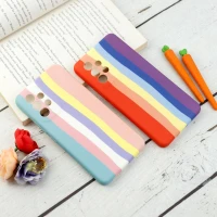 قاب محافظ لنزدار سیلیکونی رنگین کمانی Highcopy سامسونگ A53 5G