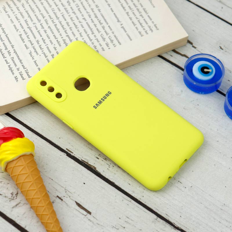 قاب سیلیکونی اصلی زیربسته سامسونگ Galaxy A10s محافظ لنزدار