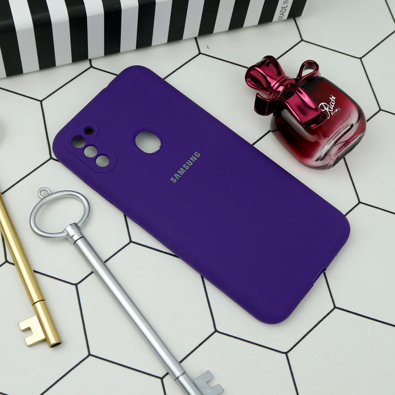 قاب سیلیکونی اصلی زیربسته سامسونگ Galaxy A11 / M11 محافظ لنزدار