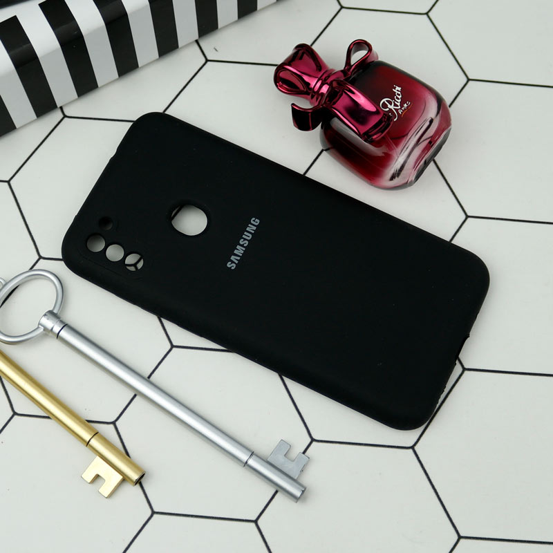 قاب سیلیکونی اصلی زیربسته سامسونگ Galaxy A11 / M11 محافظ لنزدار
