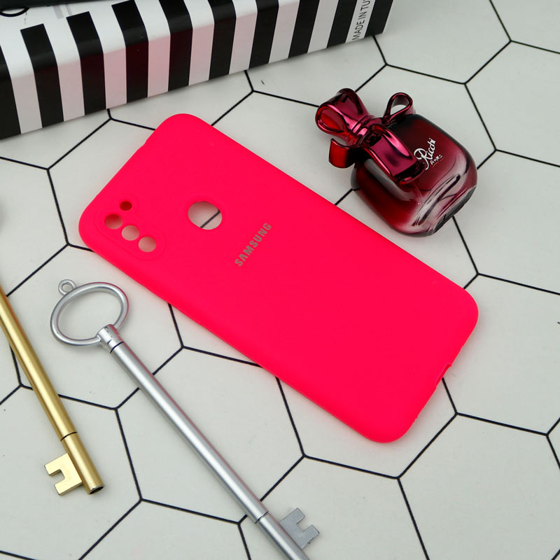 قاب سیلیکونی اصلی زیربسته سامسونگ Galaxy A11 / M11 محافظ لنزدار