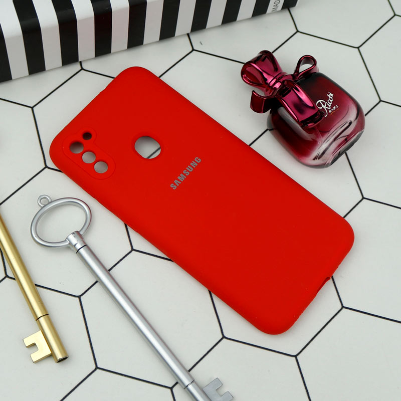 قاب سیلیکونی اصلی زیربسته سامسونگ Galaxy A11 / M11 محافظ لنزدار