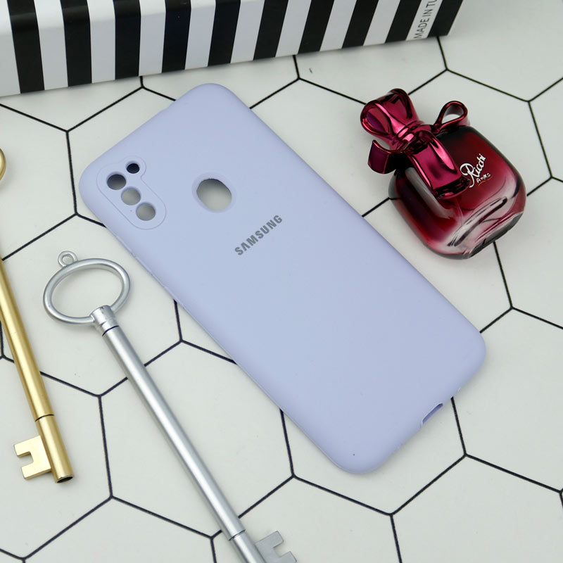 قاب سیلیکونی اصلی زیربسته سامسونگ Galaxy A11 / M11 محافظ لنزدار