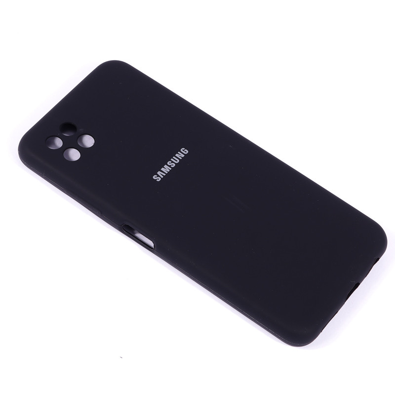 قاب سیلیکونی اصلی زیربسته سامسونگ Galaxy A22 5G محافظ لنزدار