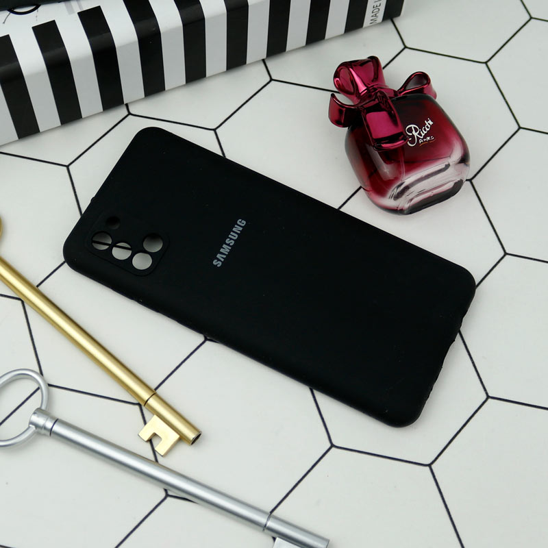 قاب سیلیکونی اصلی زیربسته سامسونگ Galaxy A31 محافظ لنزدار