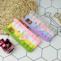 قاب اورجینال سیلیکونی آکواریومی Lucky Cat پاپیتی Samsung Galaxy A31