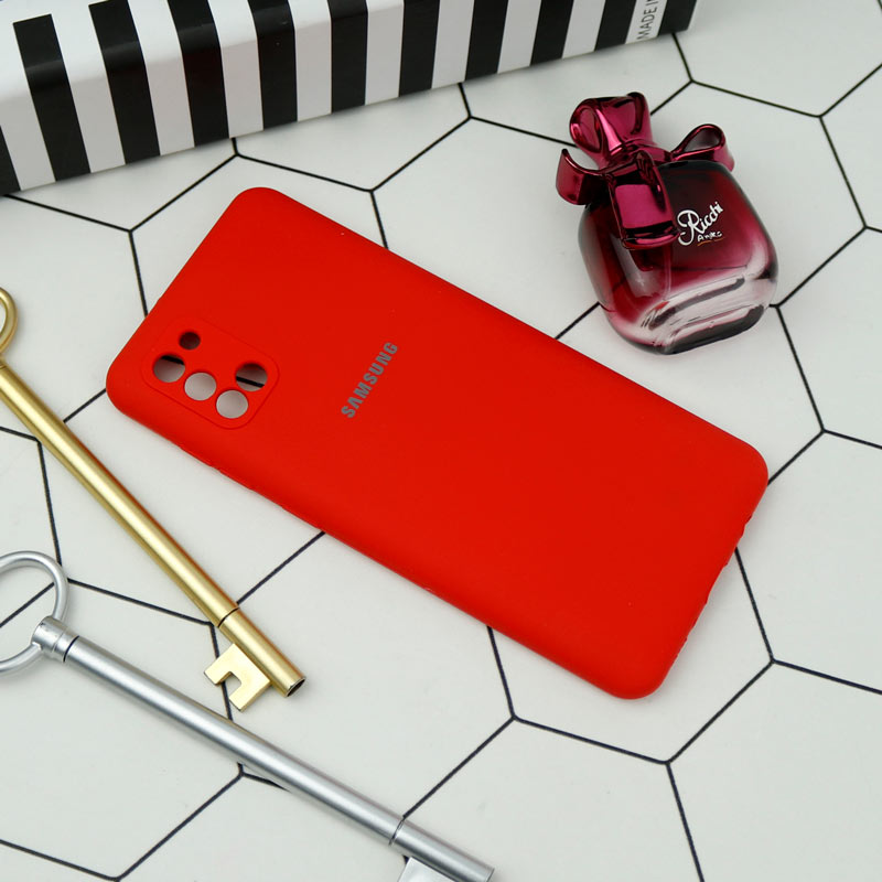 قاب سیلیکونی اصلی زیربسته سامسونگ Galaxy A31 محافظ لنزدار