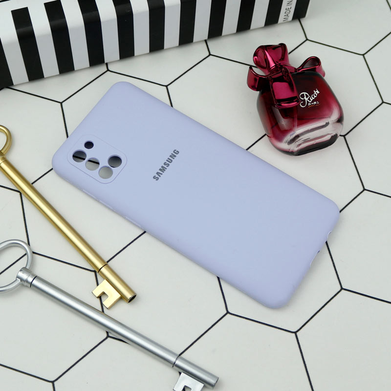 قاب سیلیکونی اصلی زیربسته سامسونگ Galaxy A31 محافظ لنزدار