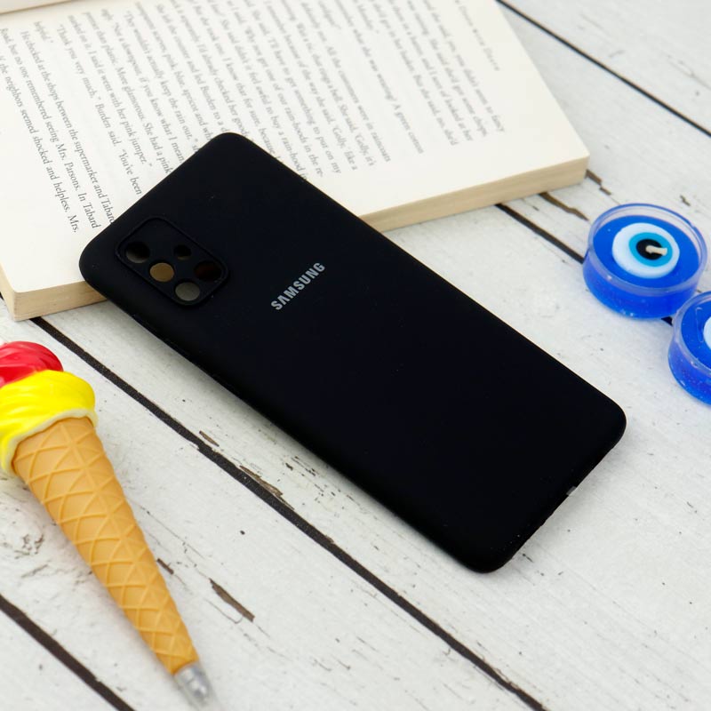 قاب سیلیکونی محافظ لنزدار Samsung Galaxy A71