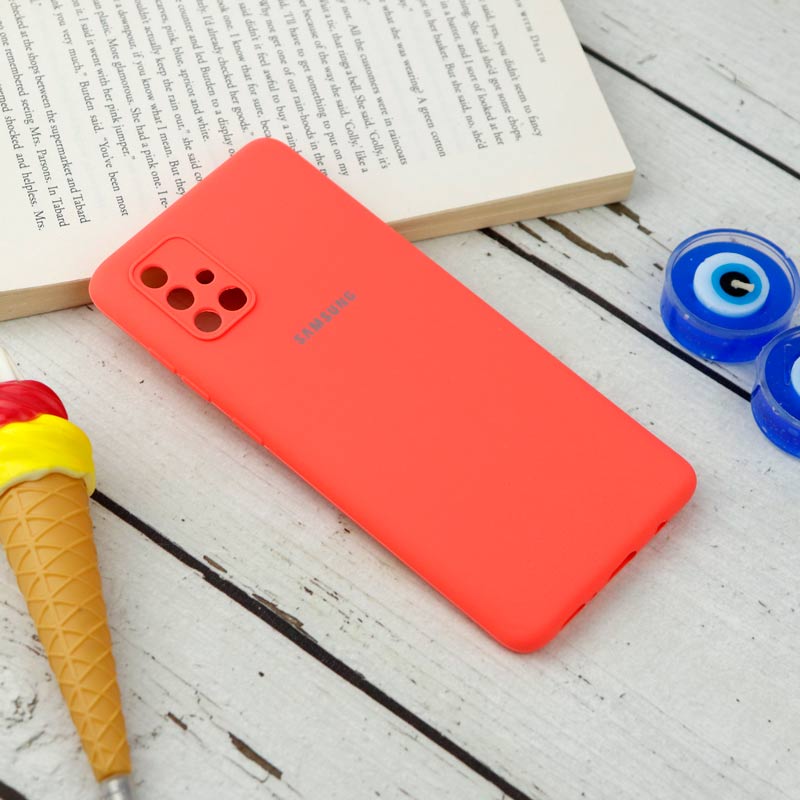 قاب سیلیکونی محافظ لنزدار Samsung Galaxy A71