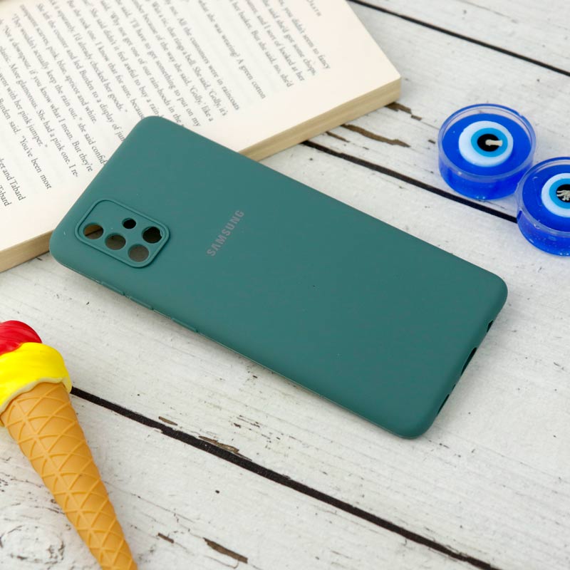 قاب سیلیکونی محافظ لنزدار Samsung Galaxy A71
