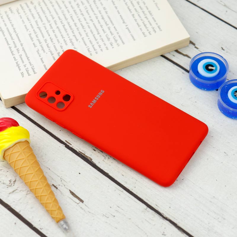 قاب سیلیکونی محافظ لنزدار Samsung Galaxy A71