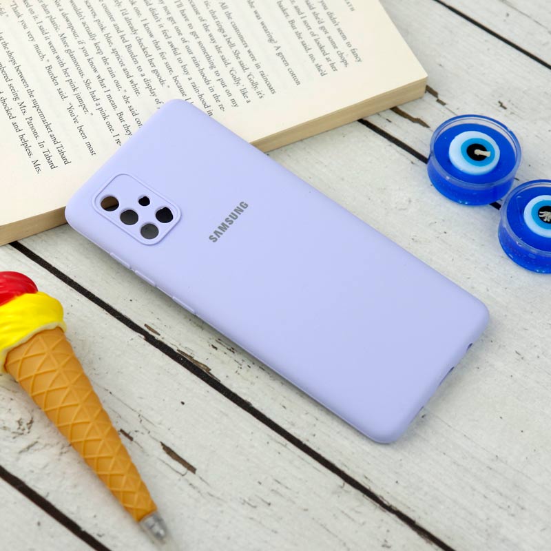 قاب سیلیکونی محافظ لنزدار Samsung Galaxy A71