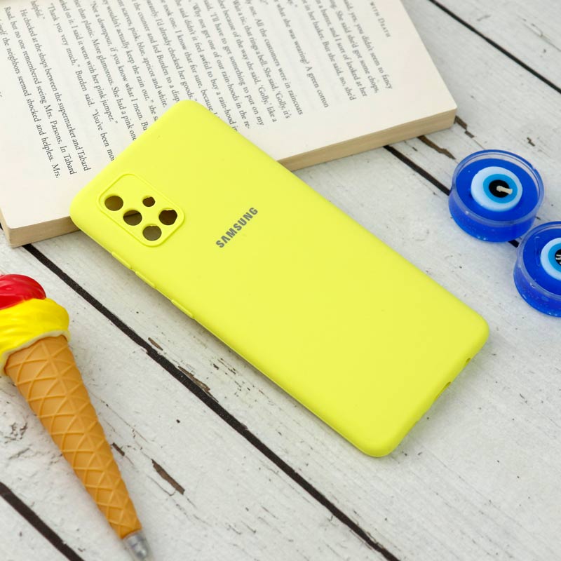 قاب سیلیکونی محافظ لنزدار Samsung Galaxy A71