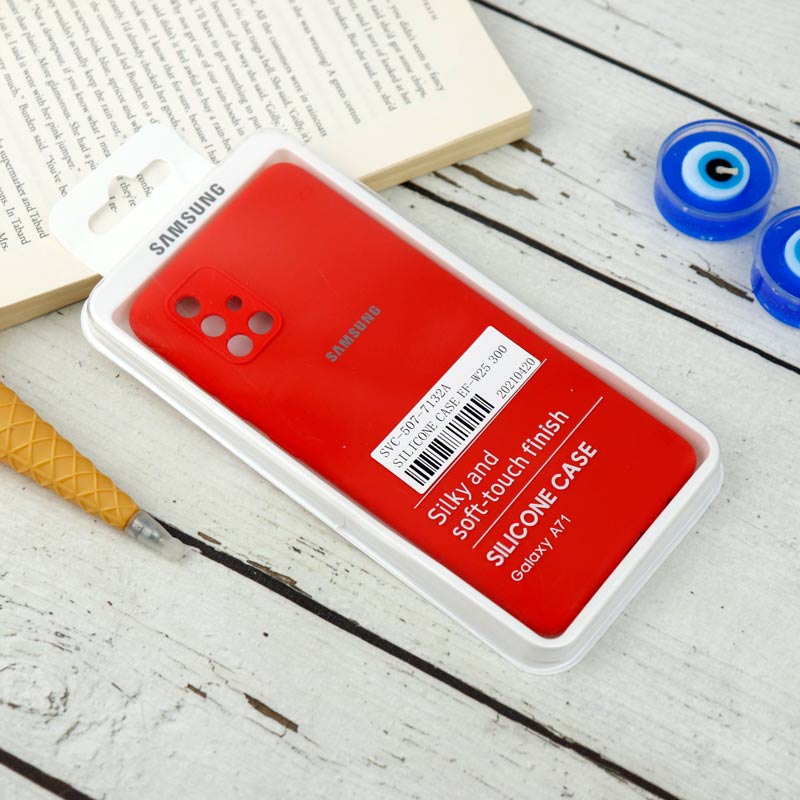 قاب سیلیکونی محافظ لنزدار Samsung Galaxy A71