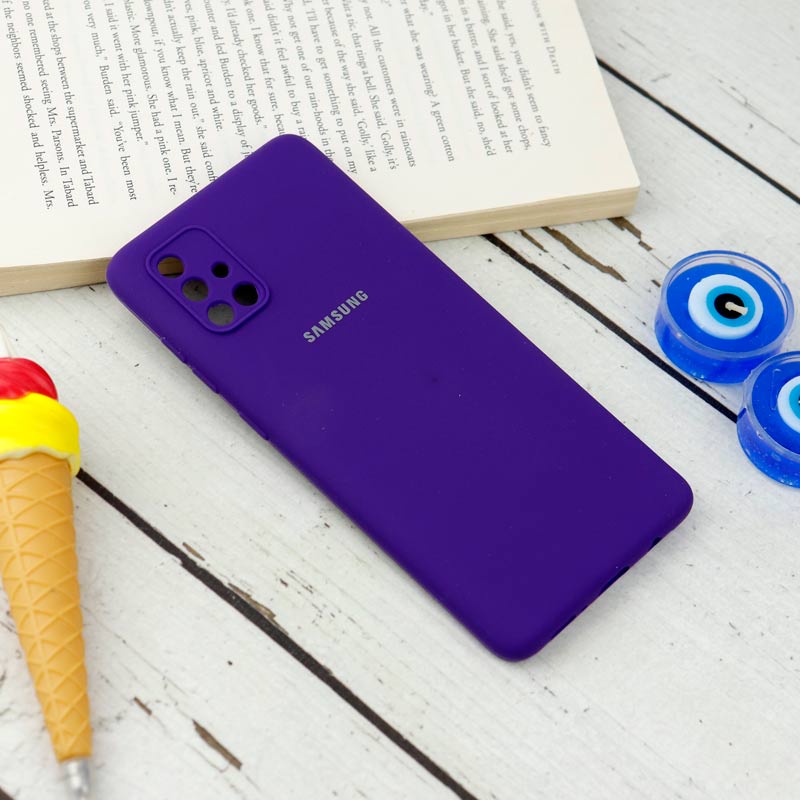 قاب سیلیکونی محافظ لنزدار Samsung Galaxy A71