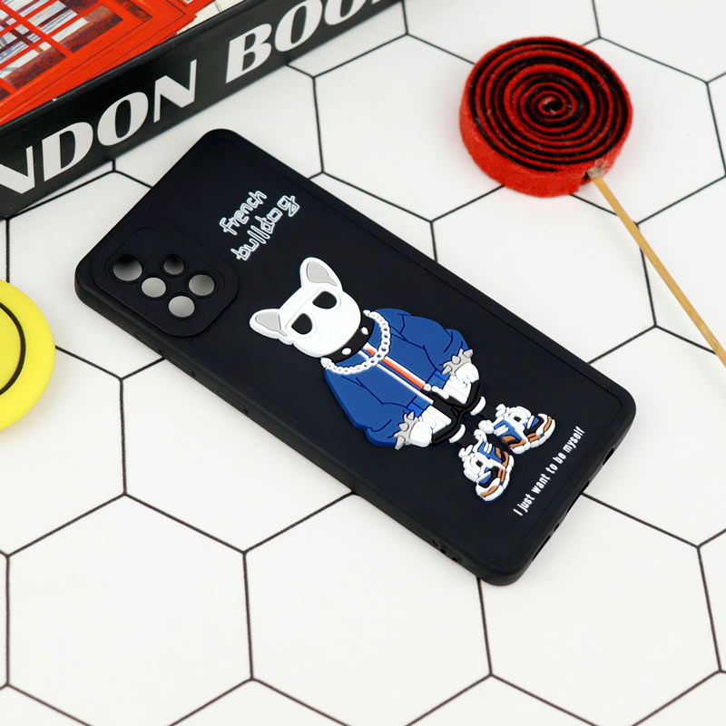 قاب سیلیکونی بولداگ محافظ لنزدار Samsung Galaxy A71