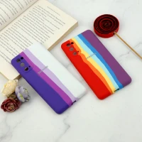 قاب محافظ لنزدار سیلیکونی اورجینال رنگین کمانی Samsung Galaxy S20 FE