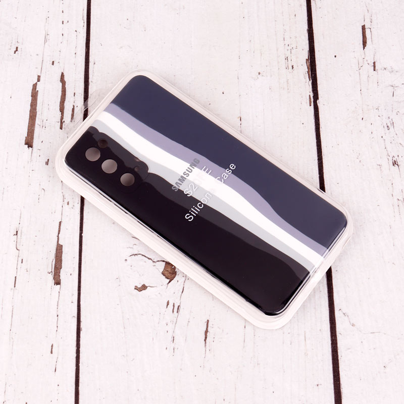 قاب محافظ لنزدار سیلیکونی اورجینال رنگین کمانی Samsung Galaxy S20 FE