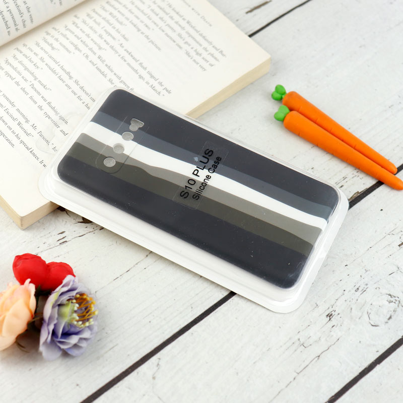 قاب محافظ لنزدار سیلیکونی رنگین کمانی Highcopy سامسونگ S10 Plus