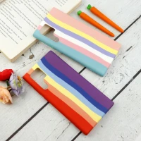 قاب سیلیکونی رنگین کمانی Highcopy سامسونگ S22 Ultra