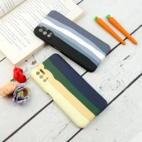 قاب محافظ لنزدار سیلیکونی رنگین کمانی Highcopy شیائومی Poco M3 Pro