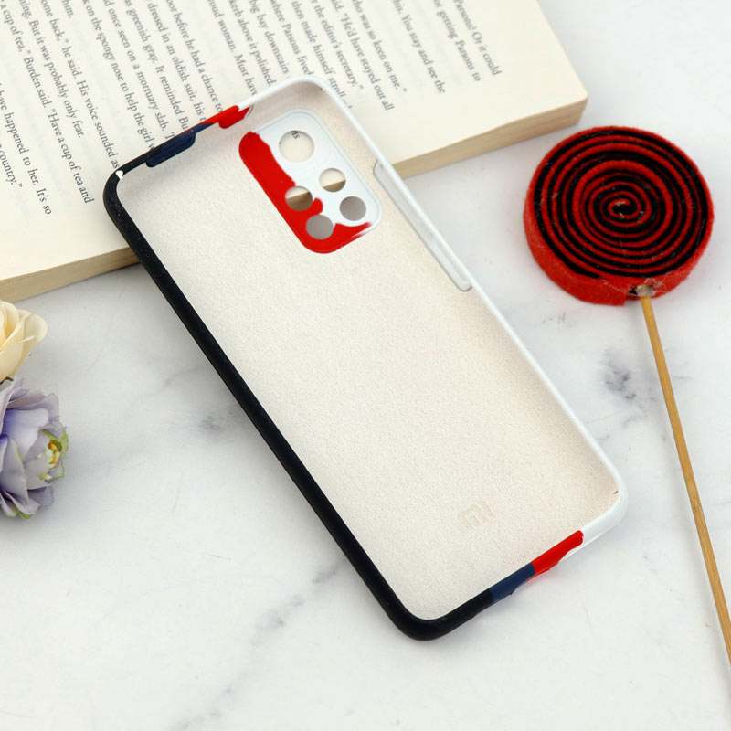 قاب سیلیکونی اورجینال رنگین کمانی محافظ لنزدار Xiaomi Poco M4 Pro