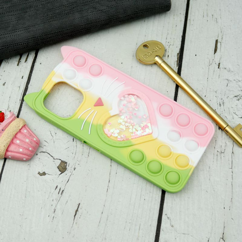قاب اورجینال سیلیکونی آکواریومی Lucky Cat پاپیتی Xiaomi Mi 11 Lite