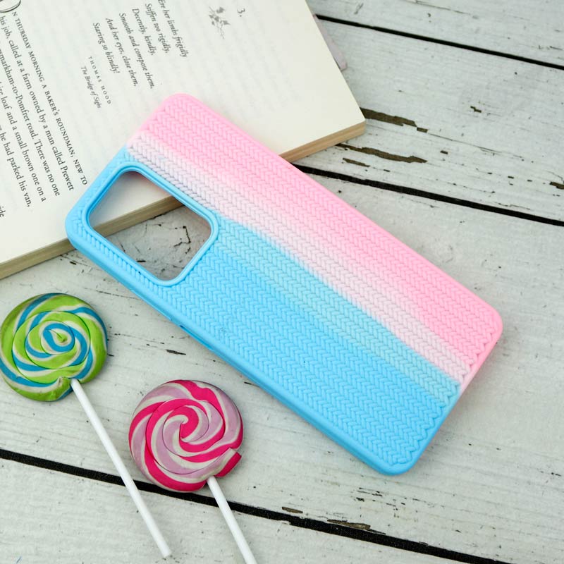 قاب سیلیکونی اورجینال رنگین کمانی طرح بافت Xiaomi 11T / 11T Pro