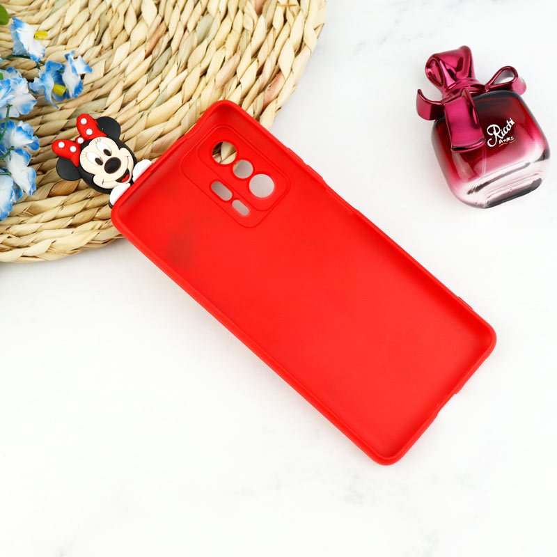 قاب سیلیکونی محافظ لنزدار میکی موس Xiaomi 11T / 11T Pro