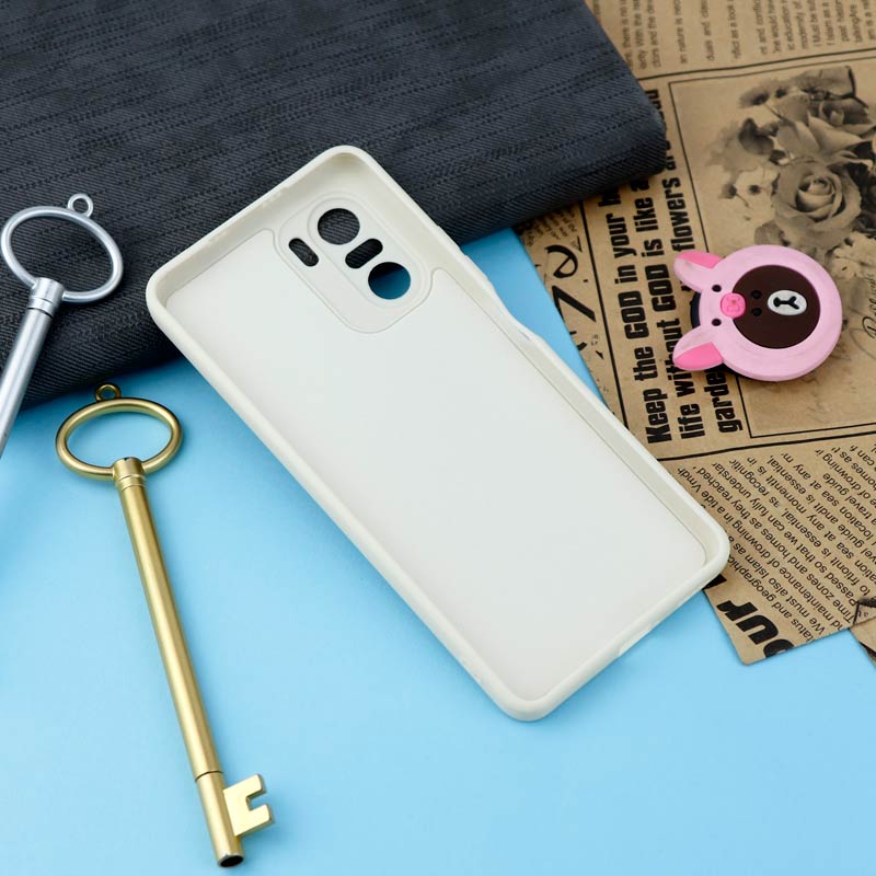 قاب سیلیکونی عروسکی کارل محافظ لنزدار Xiaomi Poco F3