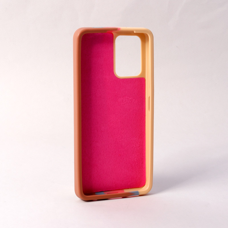 قاب سیلیکونی رنگین کمانی طرح بافت Xiaomi Poco X3 GT