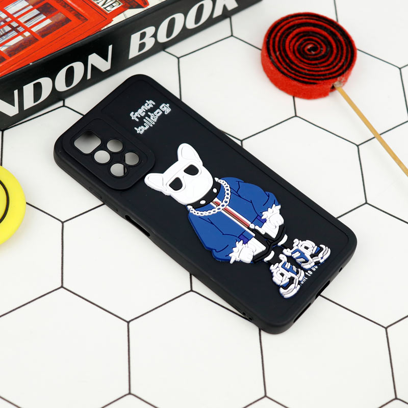قاب سیلیکونی بولداگ محافظ لنزدار Xiaomi Redmi 10