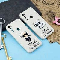 قاب سیلیکونی عروسکی کارل محافظ لنزدار Xiaomi Redmi Note 8