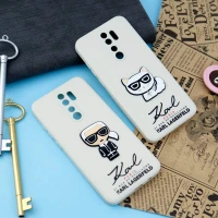 قاب سیلیکونی عروسکی کارل محافظ لنزدار Xiaomi Redmi Note 8 Pro
