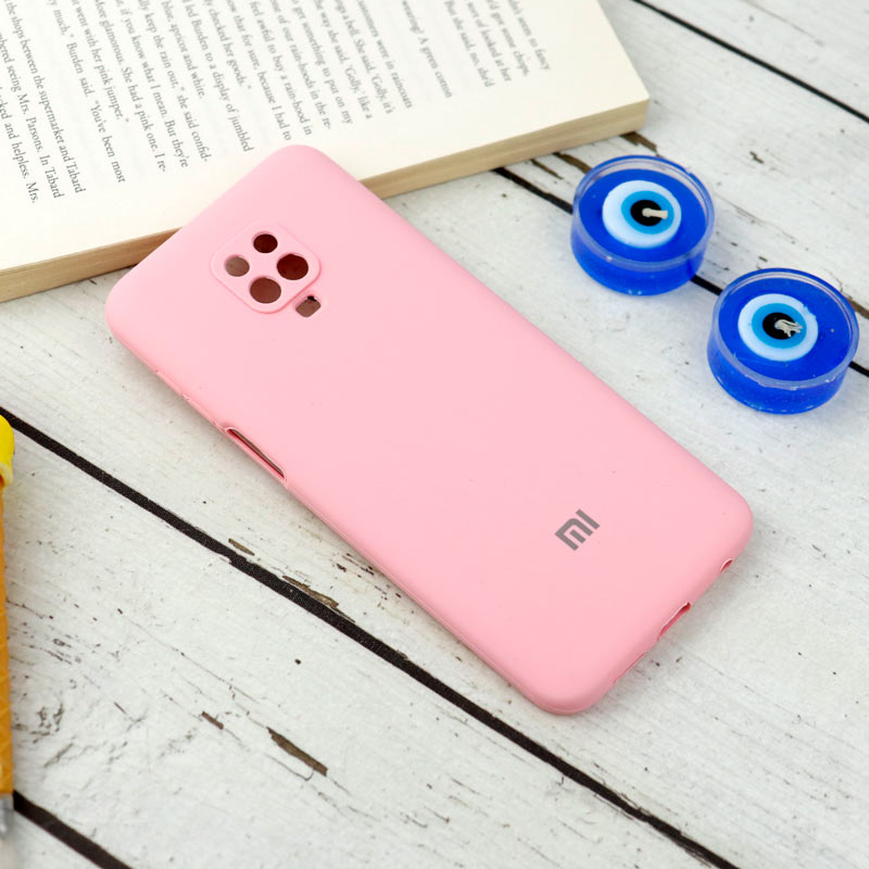 قاب سیلیکونی اصلی زیربسته شیائومی Redmi Note 9s / Redmi Note 9 Pro محافظ لنزدار