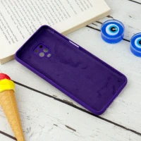 قاب سیلیکونی اصلی زیربسته شیائومی Redmi Note 9s / Redmi Note 9 Pro محافظ لنزدار