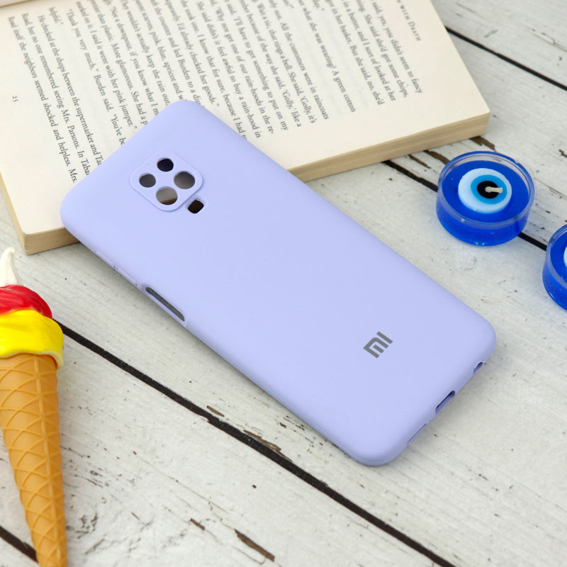 قاب سیلیکونی اصلی زیربسته شیائومی Redmi Note 9s / Redmi Note 9 Pro محافظ لنزدار