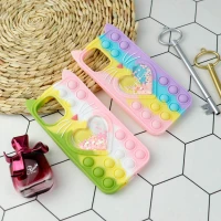 قاب اورجینال سیلیکونی آکواریومی Lucky Cat پاپیتی iPhone 11 Pro