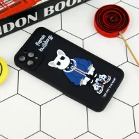 قاب سیلیکونی بولداگ محافظ لنزدار iPhone 11 Pro Max
