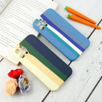 قاب محافظ لنزدار سیلیکونی رنگین کمانی Highcopy آیفون iPhone 12 Pro