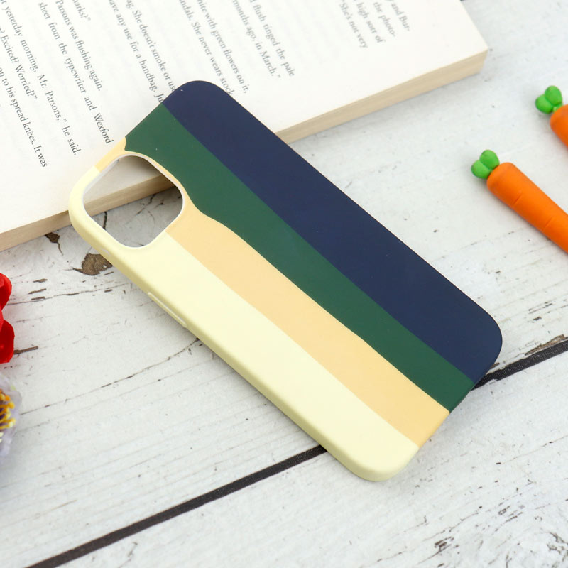 قاب سیلیکونی رنگین کمانی Highcopy آیفون iPhone 13
